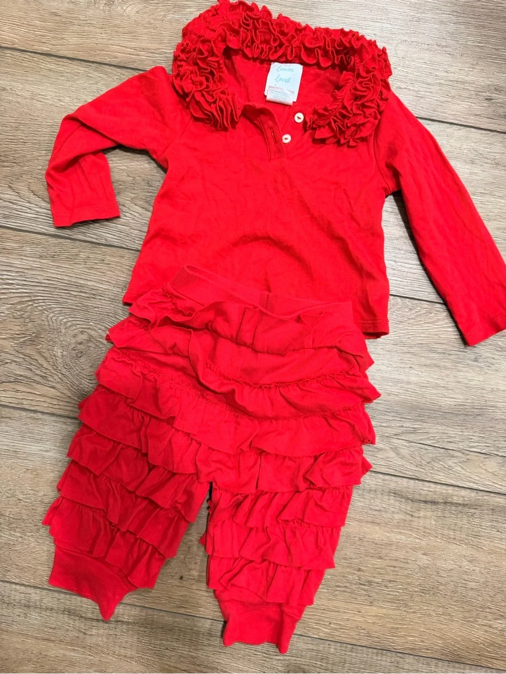 Set of holiday girls outfits 0593
